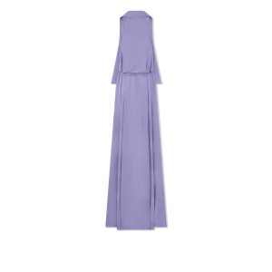 Dámské Šaty Tom Ford Silk Maroccaine Evening Fialové | 735164-BHC