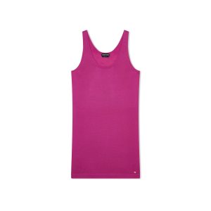 Dámské Šaty Tom Ford Slinky Viscose Mini Tank Fuschia | 520916-MVB