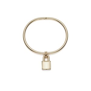 Dámské Šperky Tom Ford Padlock Bracelet Zlaté | 028916-RDN