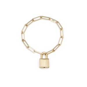 Dámské Šperky Tom Ford Padlock Chain Bracelet Zlaté | 968405-NJS