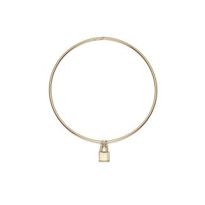 Dámské Šperky Tom Ford Padlock Choker Zlaté | 405972-YQR