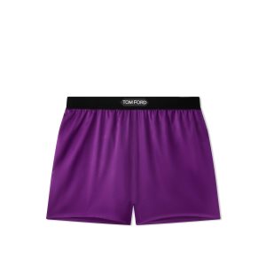 Dámské Župany Tom Ford Stretch Silk Satin Amethyst | 018679-XQH